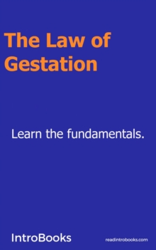 Law of Gestation