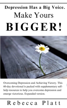 Depression Has a Big Voice. Make Yours Bigger!