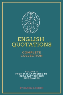 English Quotations Complete Collection: Volume III