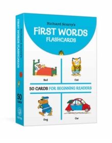 Richard Scarry's First Words Flashcards : 50 Cards for Beginning Readers