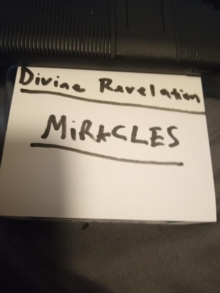 Divine Revelation: Miracles