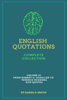 English Quotations Complete Collection: Volume IX