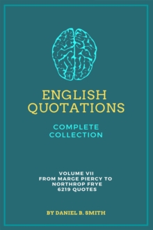 English Quotations Complete Collection: Volume VII