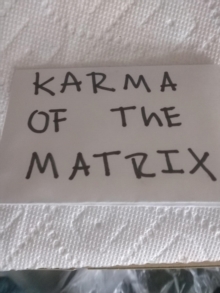 Karma Of The Matrix