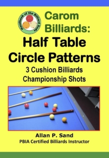 Carom Billiards: Half Table Circle Patterns - 3-Cushion Billiards Championship Shots