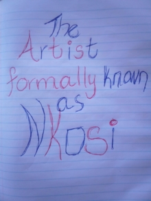 Artist Formally Known As Nkosi