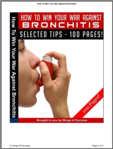 How To Win Your War Against Bronchitis