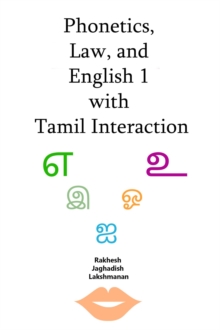 Phonetics, Law, And English 1 With Tamil Interaction