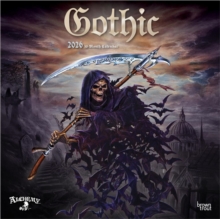 BrownTrout Alchemy, Gothic 2026 Square Flap Calendar