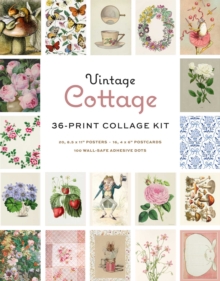 Vintage Cottage Wall Collage Kit Insight Editions