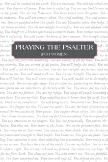 Praying the Psalter (FOR WOMEN)