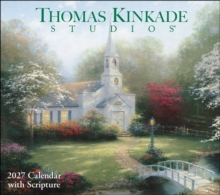 Thomas Kinkade Studios 2027 Deluxe Wall Calendar with Scripture