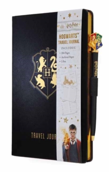 Insight Editions Harry Potter, Hogwarts Travel Journal With Pen