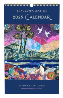 2025 Enchanted Worlds Poster Wall Calendar
