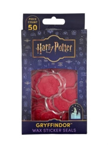 Insight Editions Harry Potter, Gryffindor Wax Sticker Seals (Set Of 50)