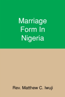 Marriage Form In Nigeria