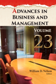 Advances in Business and Management. Volume 23