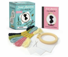 Jane Austen Cross-Stitch Kit : Includes 4 patterns