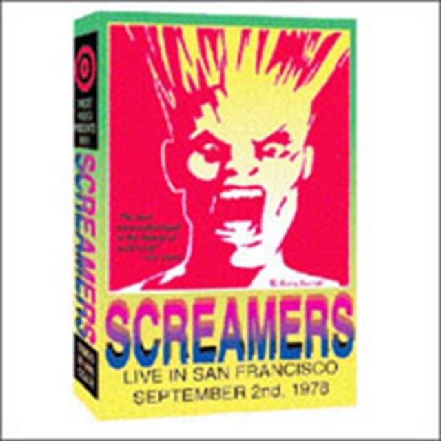 Screamers: Live in San Francisco, DVD  DVD