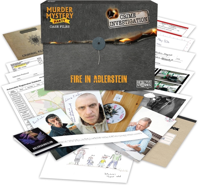 Murder Mystery Case files - Fire in Adlerstein, General merchandize Book