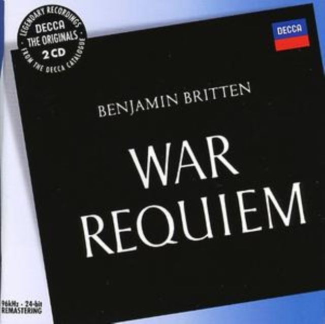 Benjamin Britten: War Requiem, CD / Album Cd