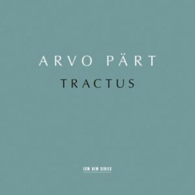 Arvo Pärt: Tractus, Vinyl / 12" Album Vinyl
