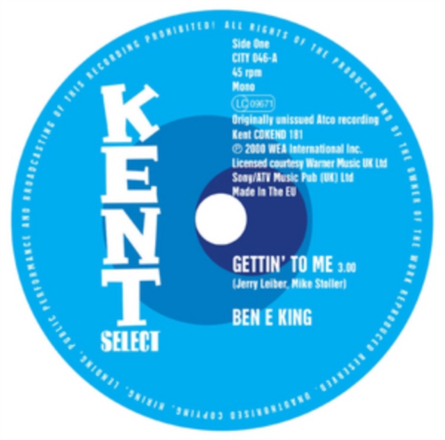 Gettin' to Me, Vinyl / 7" Single Vinyl