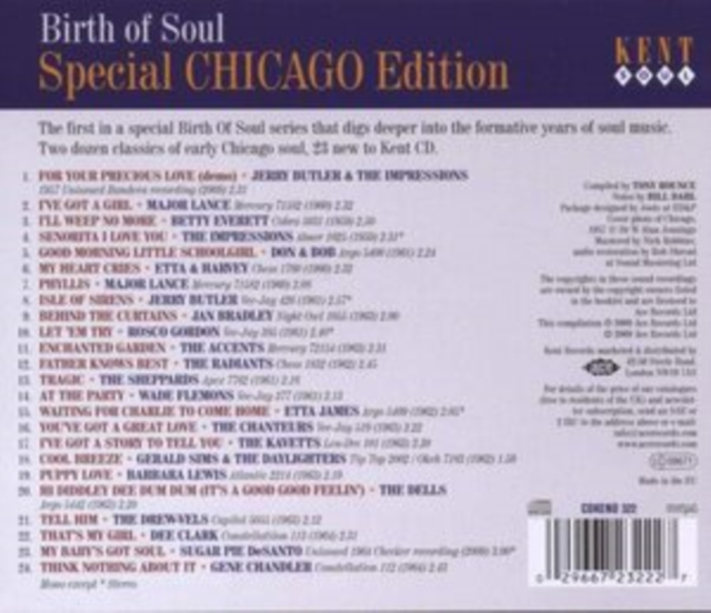 Birth of Soul: Special Chicago Edition, CD / Album Cd