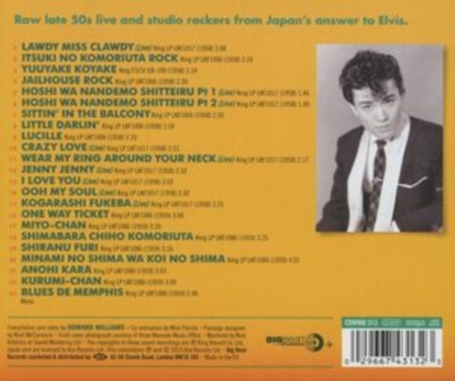 Nippon Rock'n'roll: The Birth of Japanese Rokabirii 1958-1960, CD / Album Cd