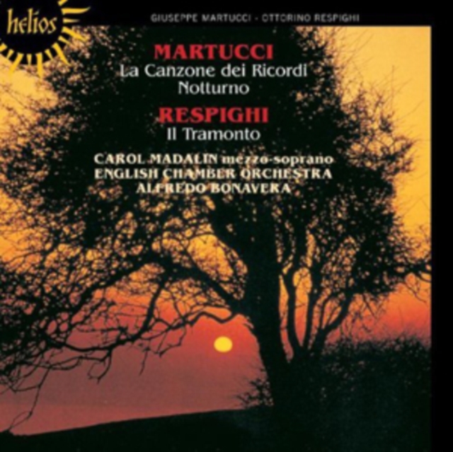 Martucci: La Canzone Dei Ricordi/Notturno/Respighi: Il Tramonto, CD / Album Cd