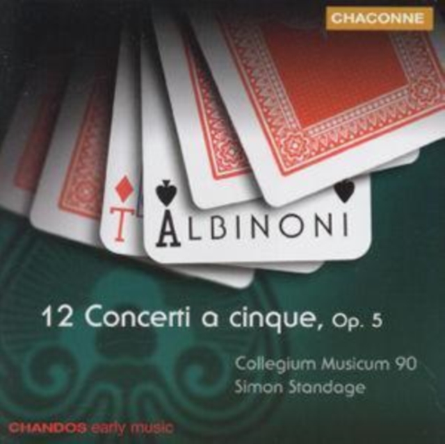 12 CONCERTI A CINQUE OP.5 - Tomaso Albinoni, CD / Album Cd
