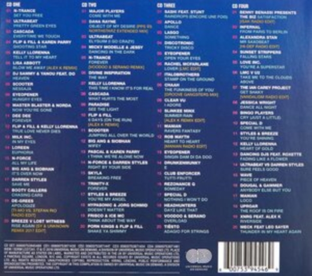 100% Clubland Classics, CD / Box Set Cd
