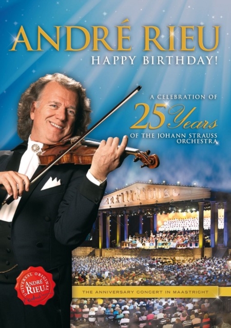 André Rieu: Happy Birthday! - A Celebration of 25 Years of The..., DVD  DVD