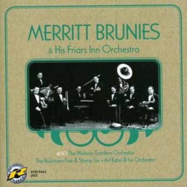 Merritt Brunies & His Friars Inn Orchestra, CD / Album Cd