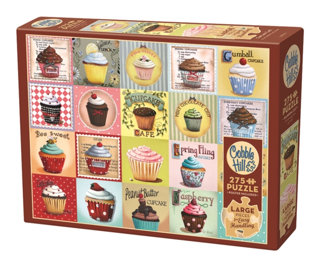 Cupcake Cafe 275 Piece Puzzle, Paperback Book