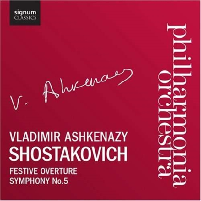 Symphony No. 5, Festive Overture (Ashkenazy), CD / Album Cd