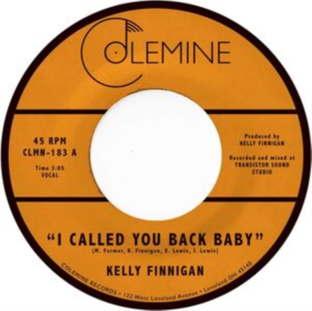 I Called You Back Baby, Vinyl / 7" Single Coloured Vinyl Vinyl