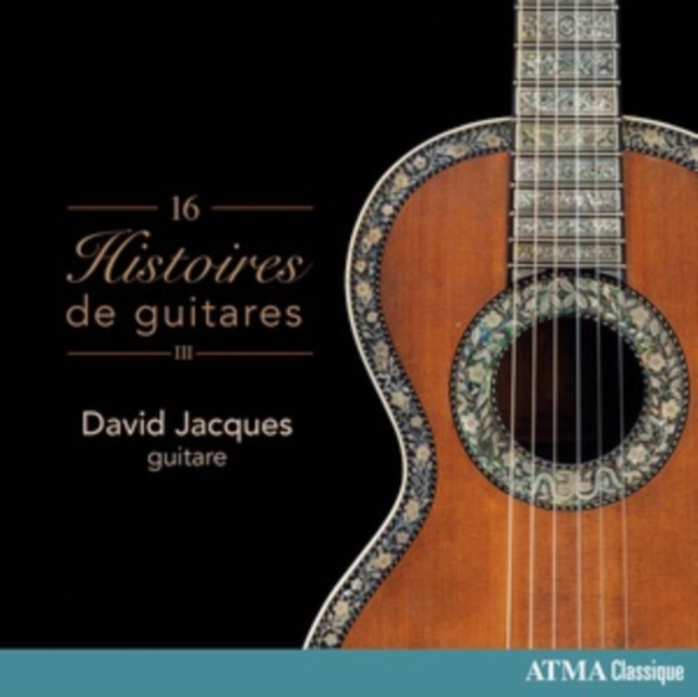 David Jacques: 16 Histoires De Guitares, CD / Album Cd
