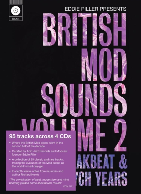 Eddie Piller Presents British Mod Sounds: The Freakbeat & Psych Years, CD / Box Set Cd