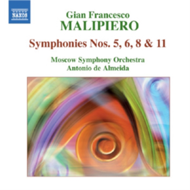 Gian Francesco Malipiero: Symphonies Nos. 5, 6, 8 & 11, CD / Album Cd