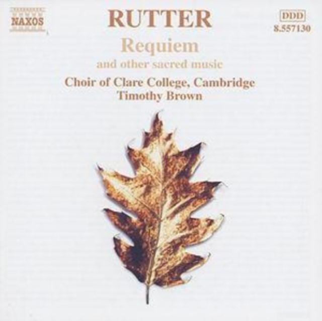 Requiem (Brown, Choir of Clare College, Cambridge), CD / Album Cd