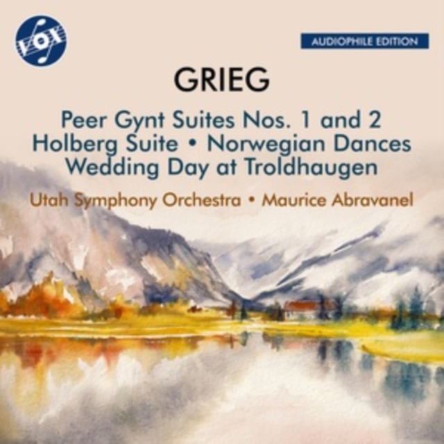 Grieg: Peer Gynt Suites Nos. 1 and 2/Holberg Suite/..., CD / Album Cd