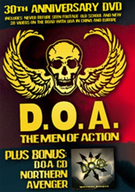 D.O.A.: The Men of Action, DVD DVD
