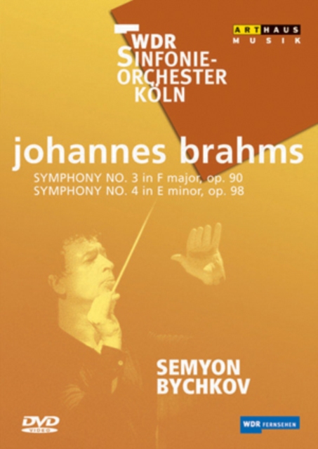 Brahms: Symphony No.3/Symphony No.4, DVD DVD