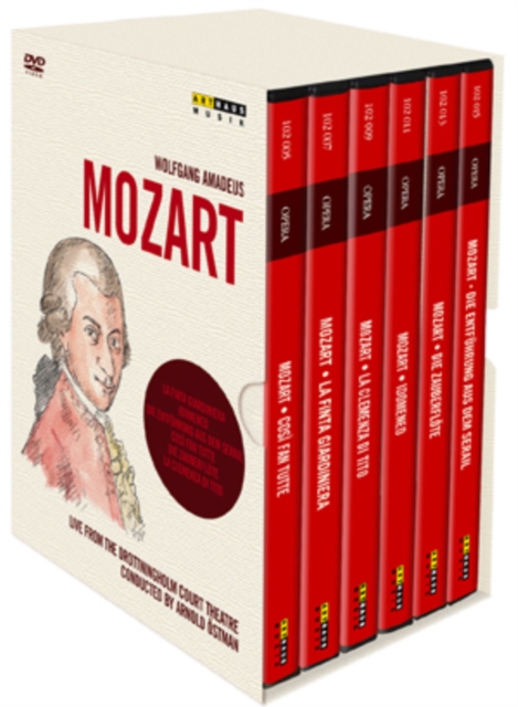 Mozart at Drottningholm (Östman), DVD DVD