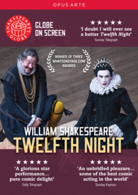Twelfth Night: Shakespeare's Globe, DVD DVD