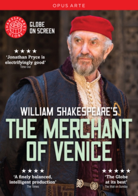 The Merchant of Venice: Shakespeare's Globe, DVD DVD