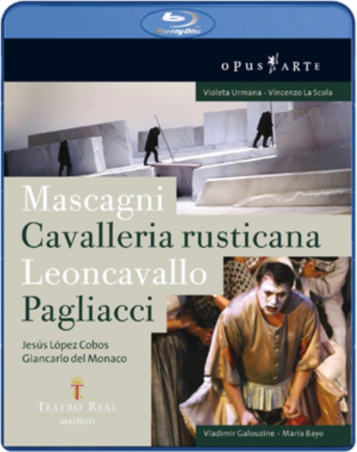 Cavalleria Rusticana/Pagliacci: Teatro Real, Madrid (Lopez Cobos), Blu-ray BluRay