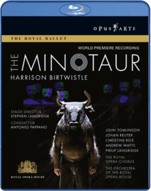 The Minotaur: The Royal Opera House (Pappano), Blu-ray BluRay
