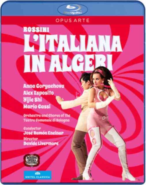 L'italiana in Algeri: The Pesaro Festival (Encinar), Blu-ray BluRay